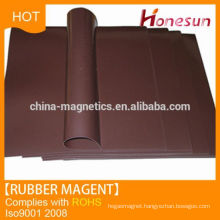 Neodymium Rubber Magnet Fridge Magnet Material